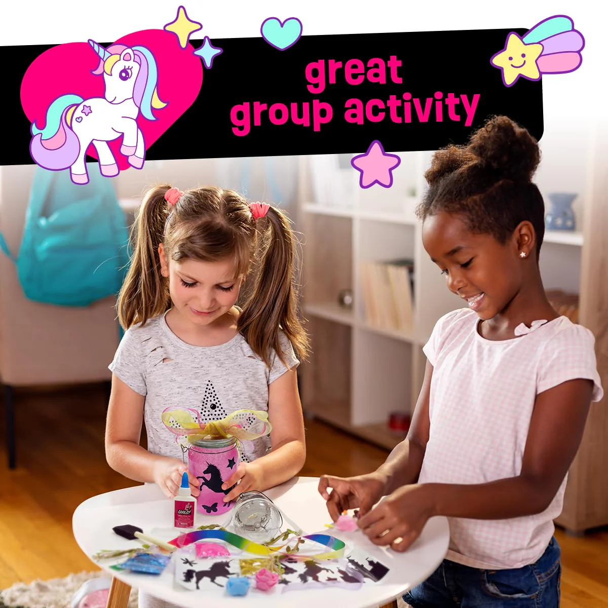 Light-up Unicorn Fairy & Mermaid Lanterns Craft Kit – Christmas Gifts for 8 9 10 11 12 Year Old Girls - Creative Art Girl Toys 8-10 Years Old and Up - Craft Kits for Girls Ages 8-12 - Tween Gift Ideas - Image 4