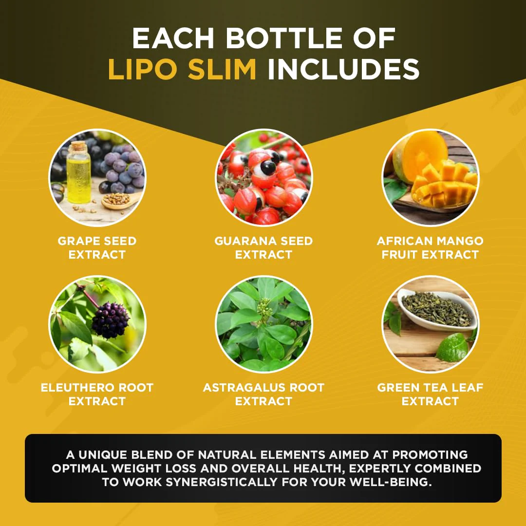 LIPO SLIM Official Drops - Daily Liquid Supplement - Advanced Formula for Natural Metabolism & Energy Support, LipoSlim for Overall Health & Wellness. One 60ml Bottle for 1 Month - Image 5