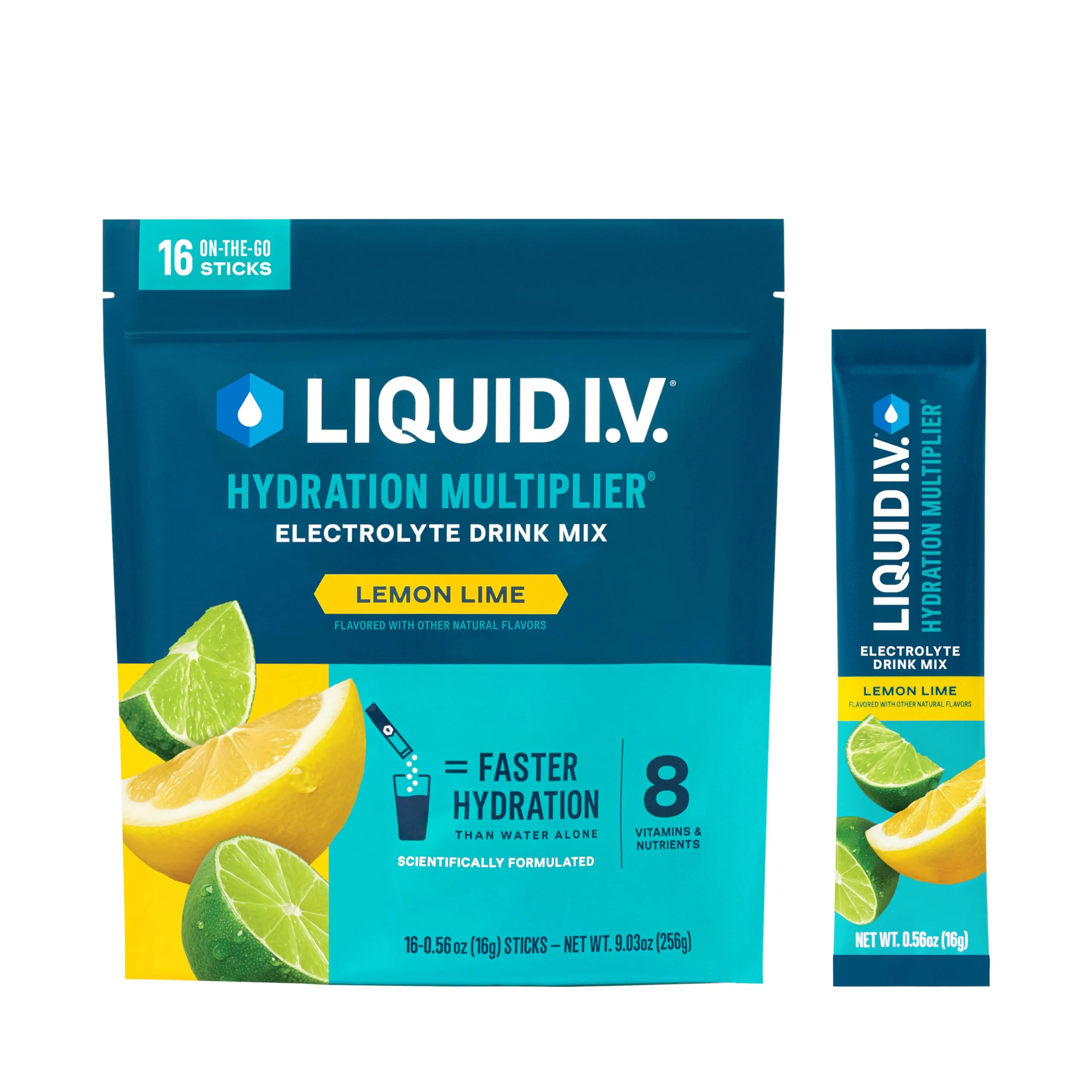 Liquid I.V.® Hydration Multiplier - Acai Berry | Electrolyte Powder Drink Mix | 1 Pack (16 Servings) - Image 16