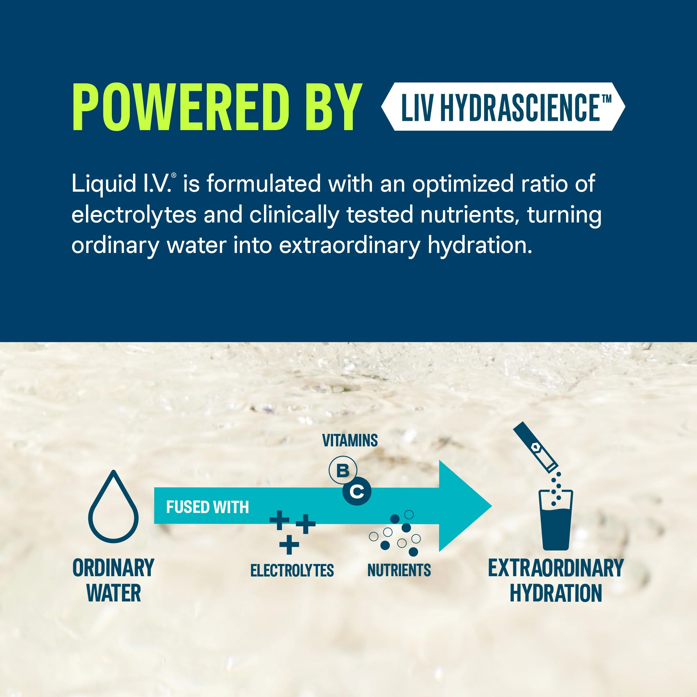 Liquid I.V.® Hydration Multiplier - Pear | Electrolyte Powder Drink Mix | 1 Pack (16 Servings) - Image 5