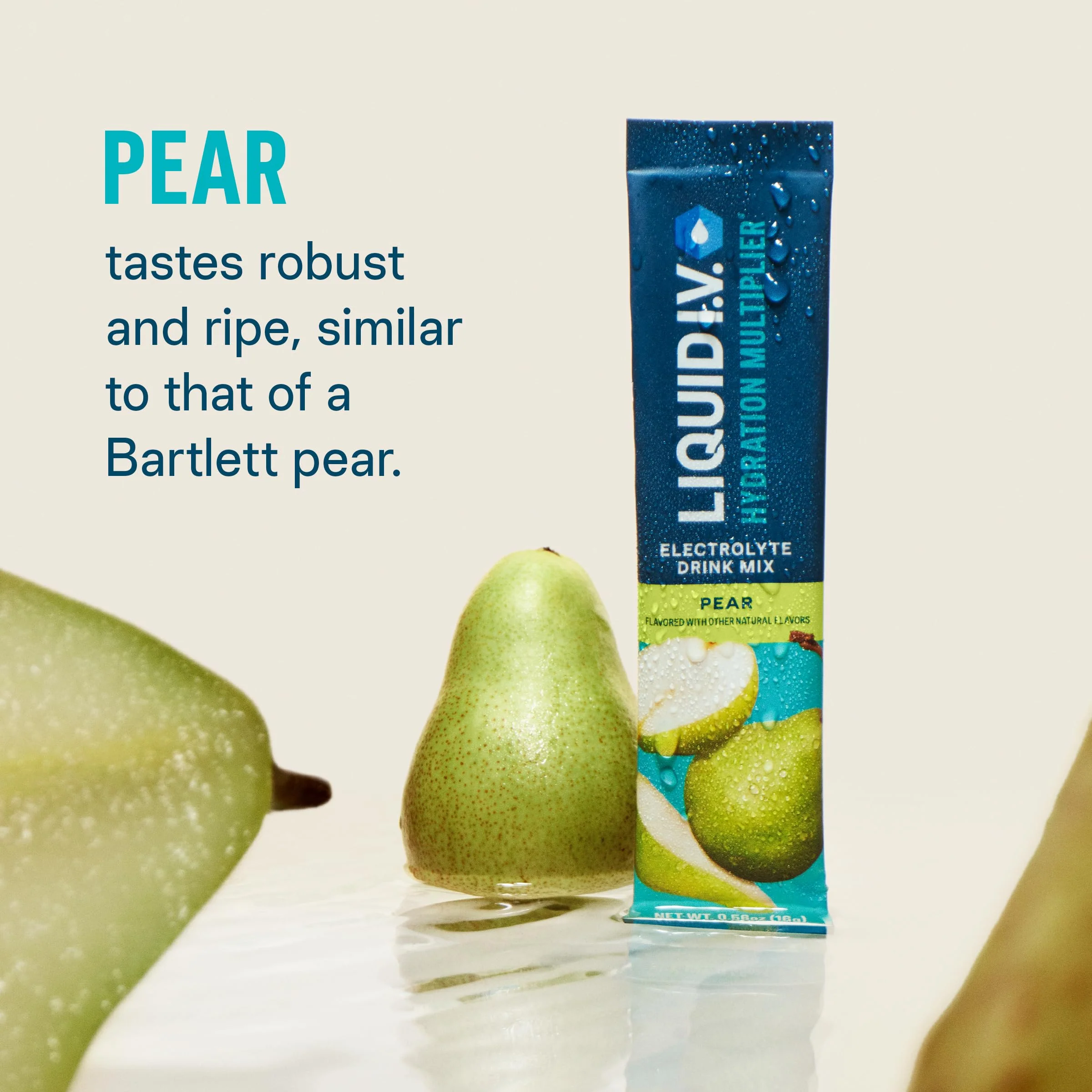 Liquid I.V.® Hydration Multiplier - Pear | Electrolyte Powder Drink Mix | 1 Pack (16 Servings) - Image 7