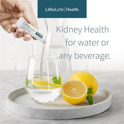 LithoLyte Kidney Health | Water Enhancer 10 mEq, Developed by Urologists, 1-Pack (60 Sticks) - Image 5