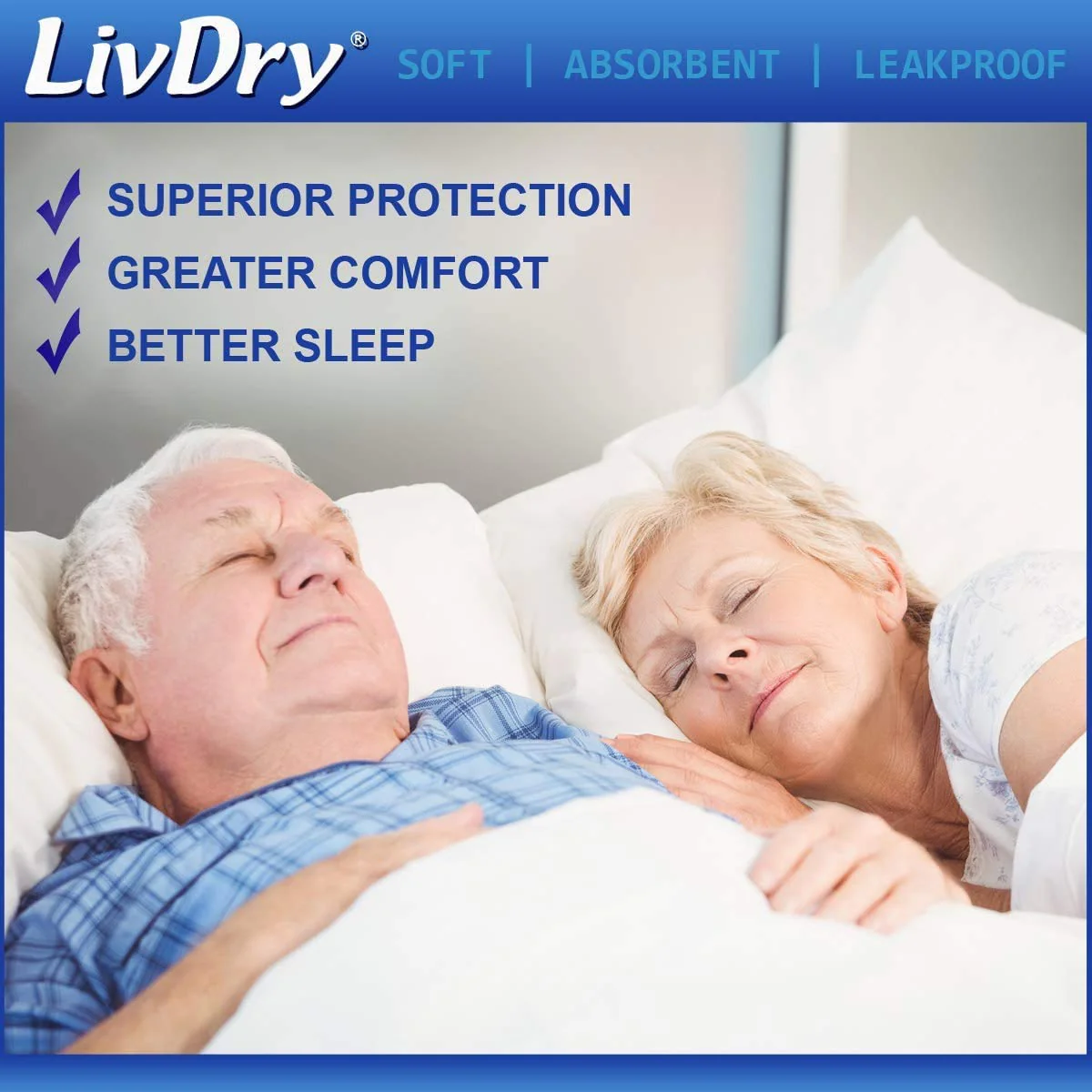 LivDry Adult Incontinence Underwear, Overnight Comfort Absorbency, Leak Protection (XXX-Large (40 Count)) - Image 5