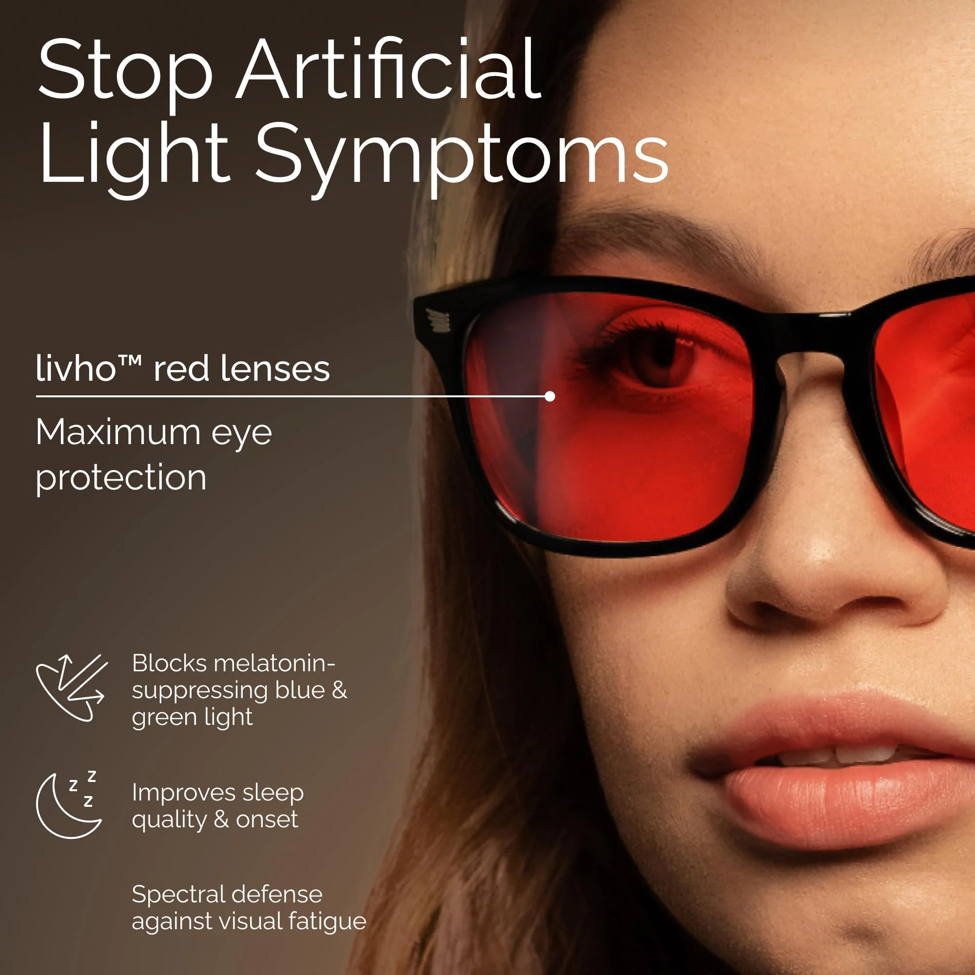 livho Blue Light Blocking Glasses, Computer Reading/Gaming/TV/Phones Glasses for Women Men,Anti Eyestrain & UV Glare - Image 6