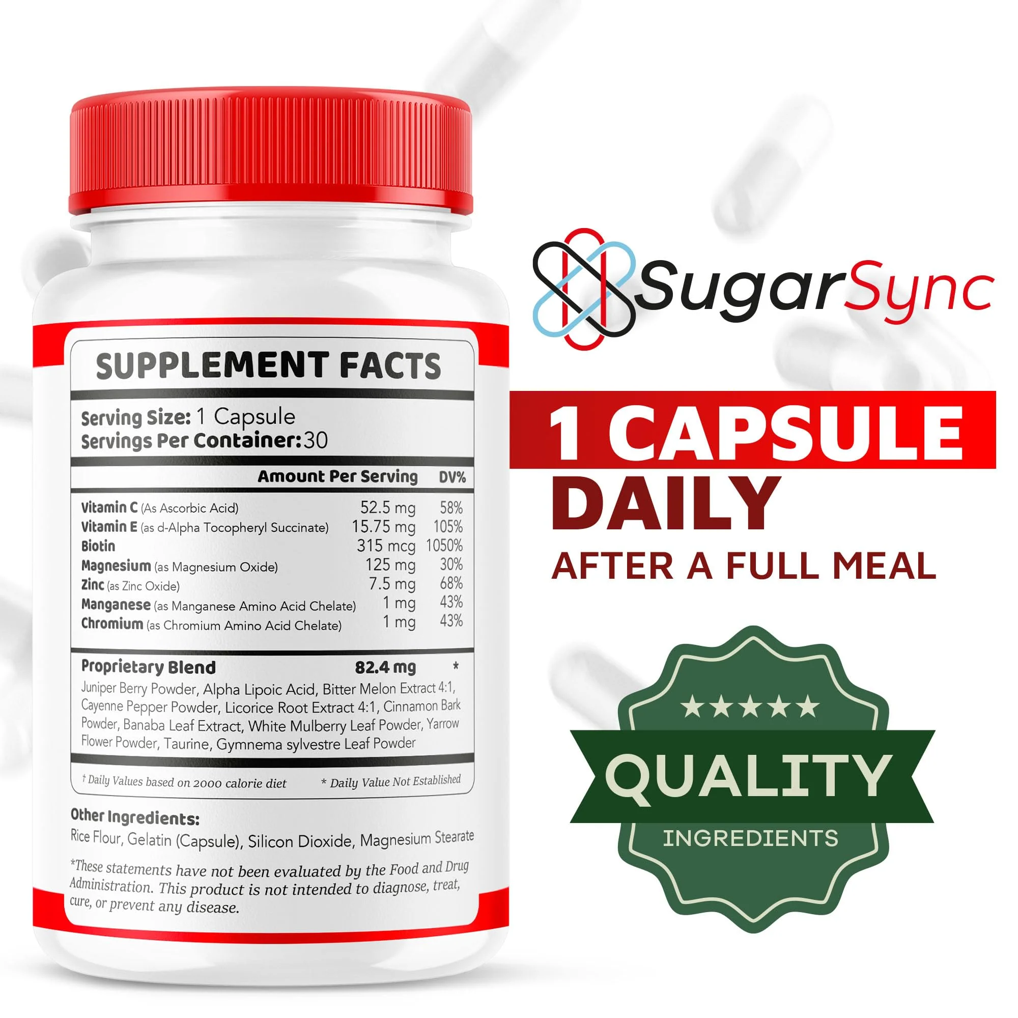 LIVORKA Sugar Sync Glyco Optimizer, Sugar Sync Glyco, SugarSync, SugarSync Glyco Optimizer, SugarSync Glyco, Sugar Sync Glyco Optimiser, Sugar Sync Glyco Optimizer Reviews, 30 Capsules - Image 6