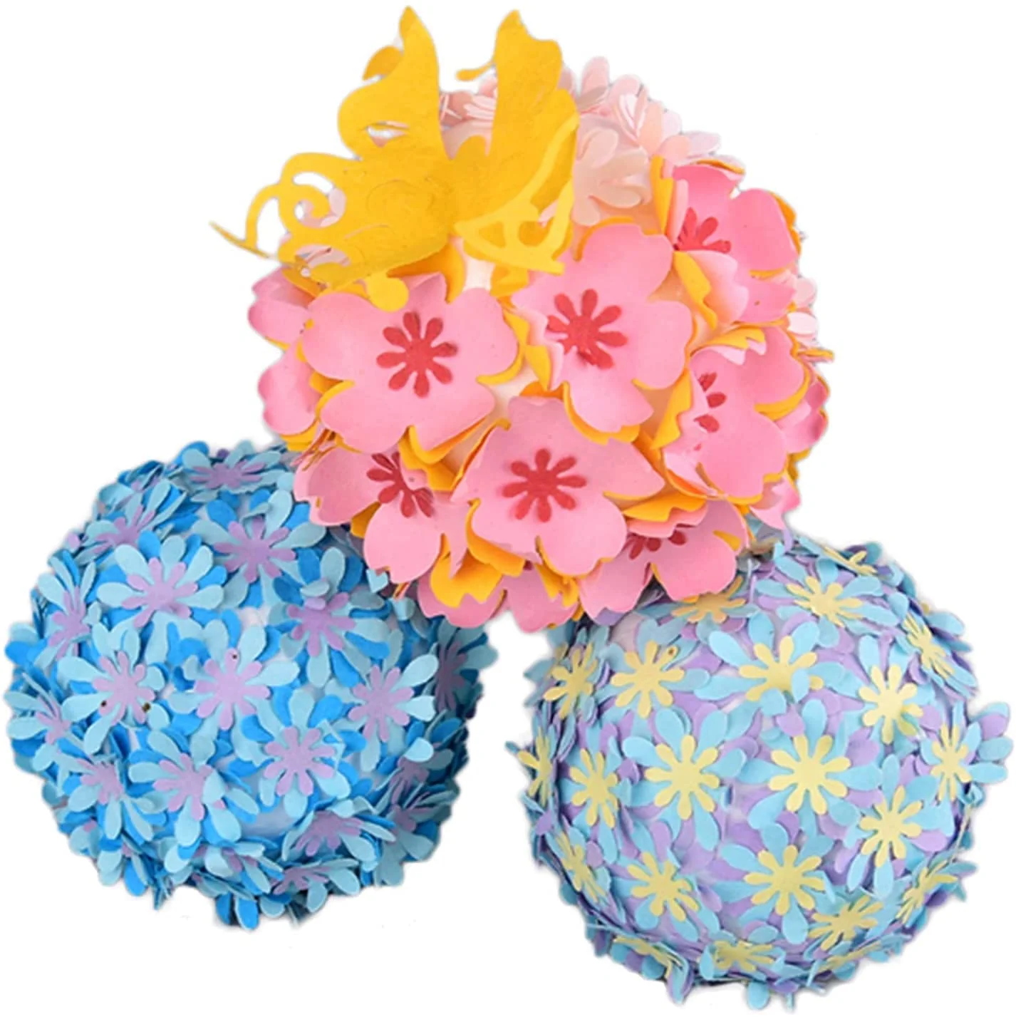 LOMIMOS 24pcs 4 Inch Foam Balls, White Craft Balls for Arts & Crafts DIY Cratfs School Projects Christmas Easter Home Party Decoration - Image 4