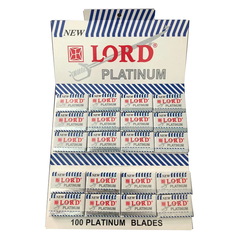 Lord Platinum Razor Blades Pack of 100