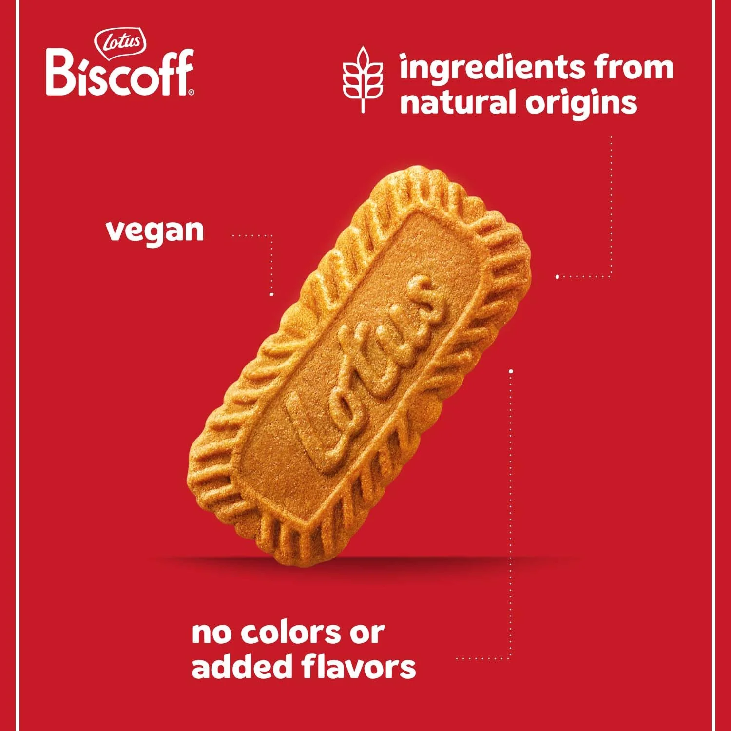 Lotus Biscoff Airplane Cookies, Caramelized Biscuit Cookies, Two-Pack (80 Count), Vegan - Image 4