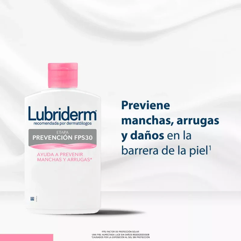 Lubriderm Crema Líquida Lubriderm Etapa Prevención Fps 30 400ml Tipo de envase Botella - Image 3