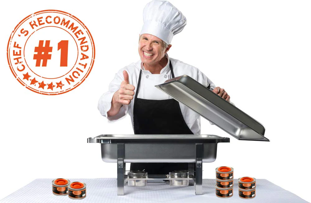 Luminar Resealable-Wick Chafing Fuel Cans, 12 Pack, 4 Hour - Premium Quality Burners for Food Warmers - No More Spills, Waste, or Hassle - Perfect for Convenient, and Long-Lasting Event Catering - Image 2