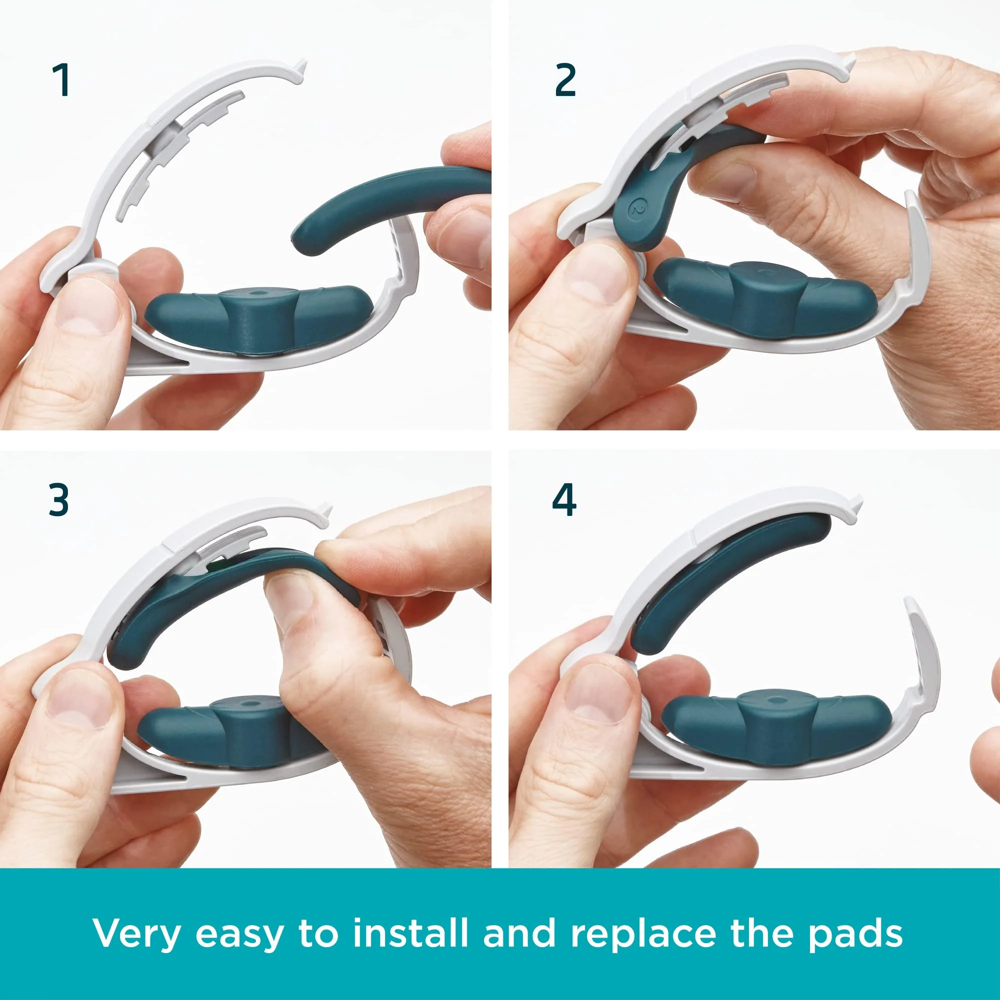 Lunderg Stabilizer Pads Replacements for Our Freedom Clamp - Premium Medical Grade Silicone Pads - Clamp NOT Included - Image 5