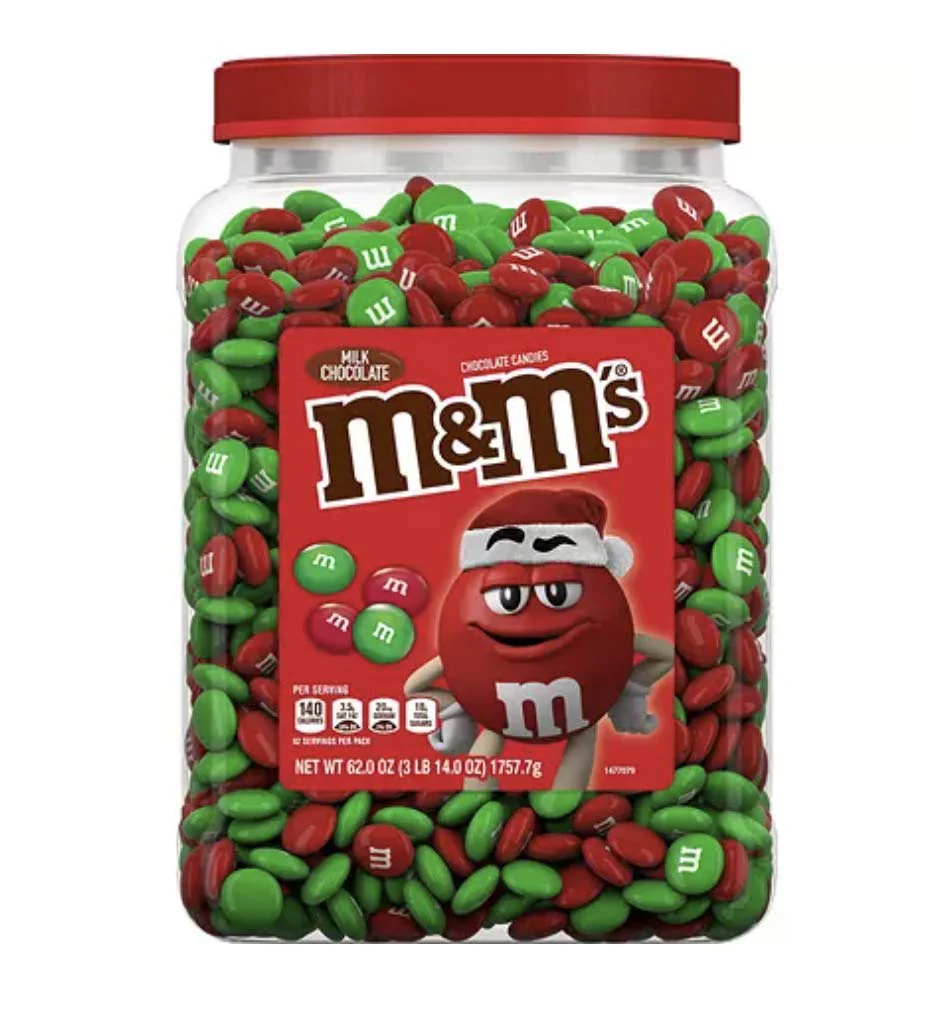 M&M's Chocolate Candies Christmas Edition Pantry-Size, 62 Ounces - Image 2