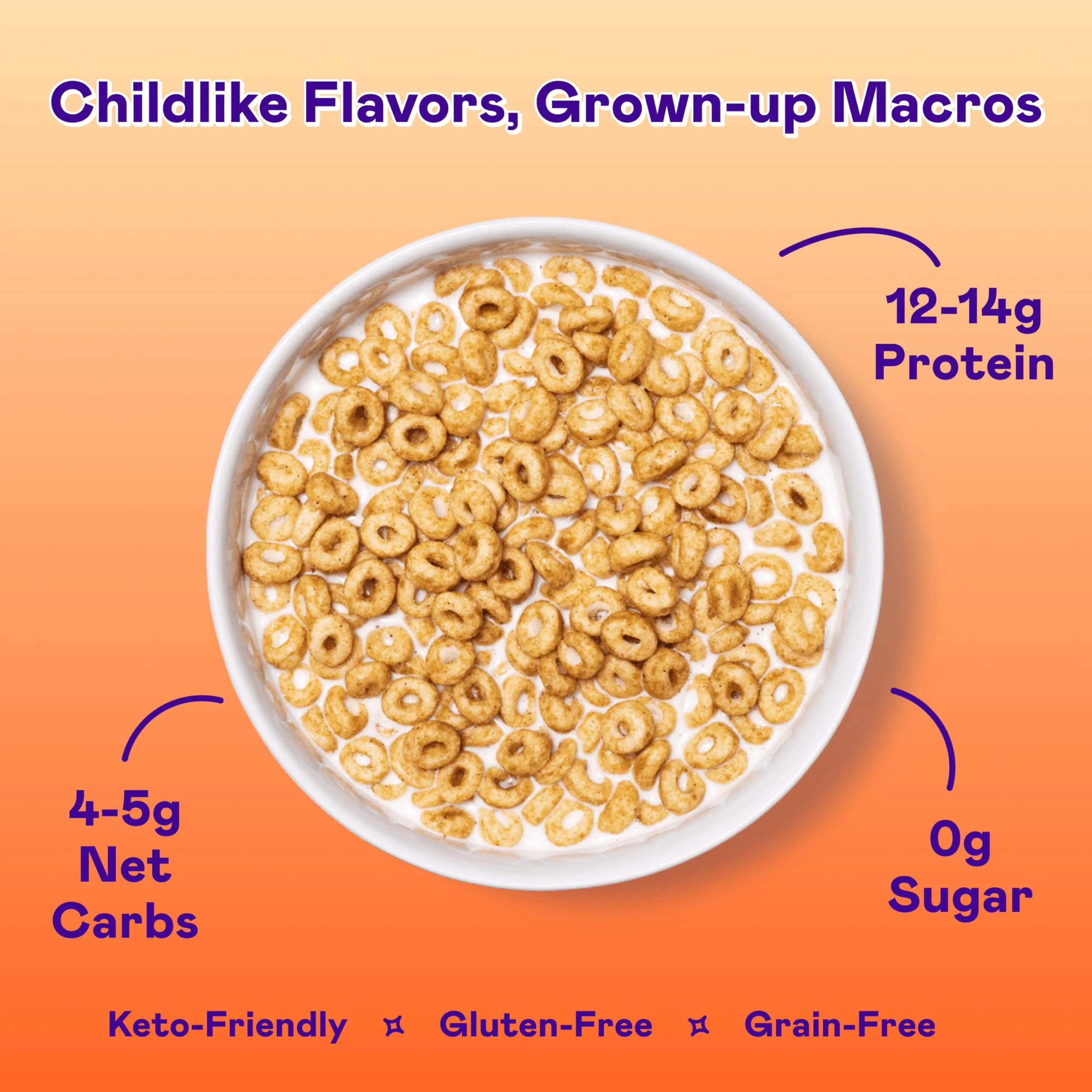 Magic Spoon Cereal, Variety 4-Pack of Cereal - Keto & Low Carb Lifestyles, Gluten & Grain Free, High Protein, 0g Sugar - Image 7