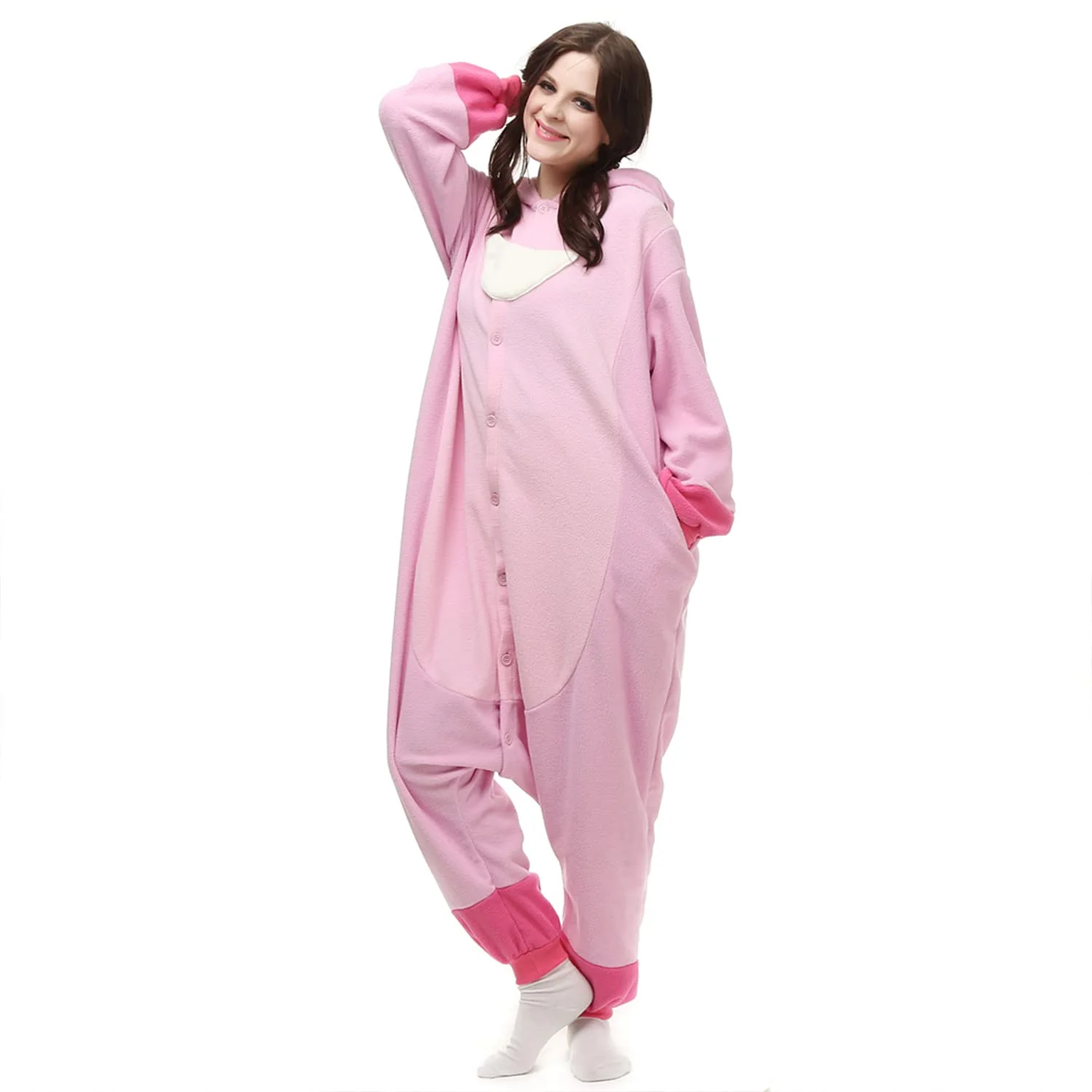 MAJ&COS Onesies Animal Pajamas Onesie Adult Cartoon Cosplay Christmas Halloween Costume For Women Men - Image 3