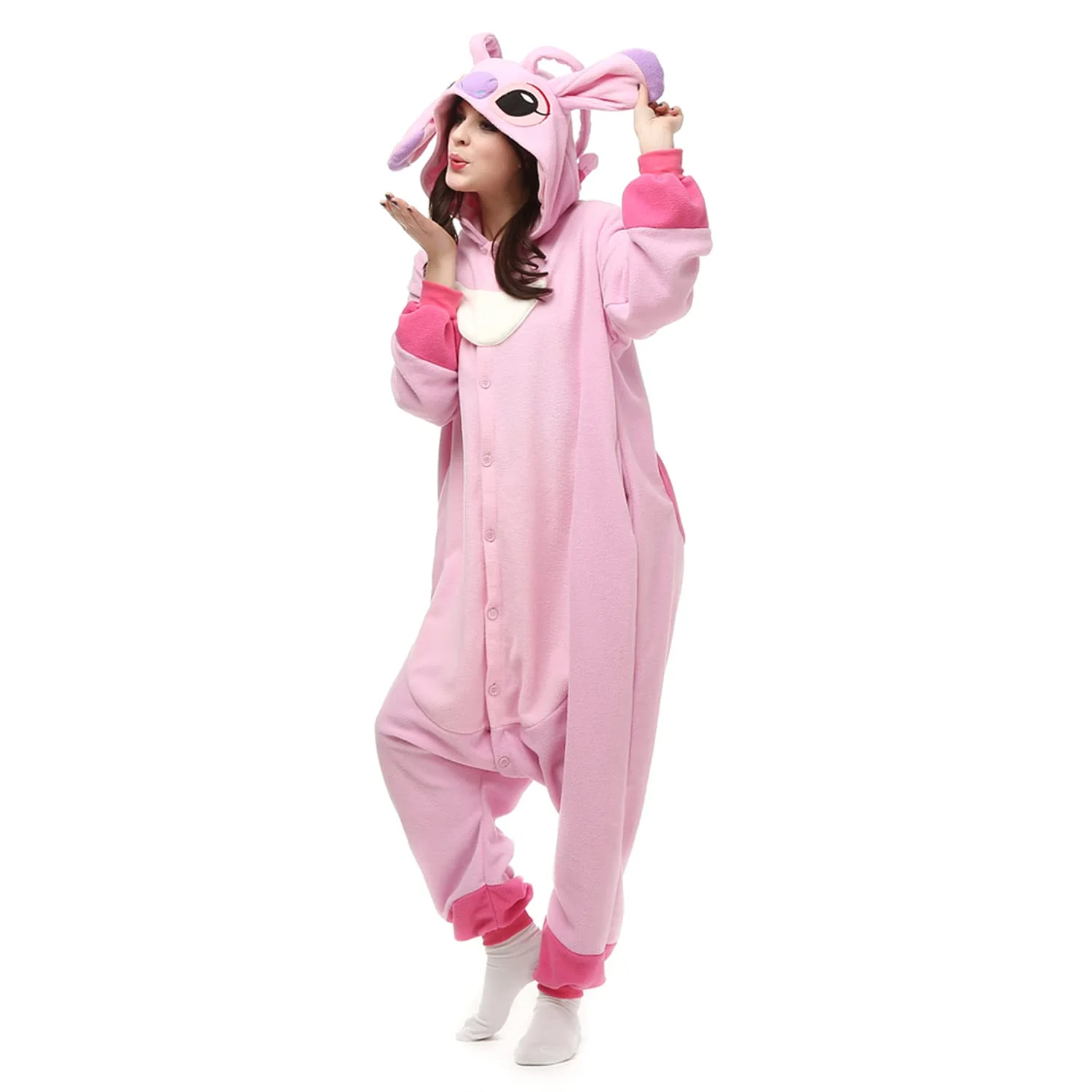 MAJ&COS Onesies Animal Pajamas Onesie Adult Cartoon Cosplay Christmas Halloween Costume For Women Men - Image 4