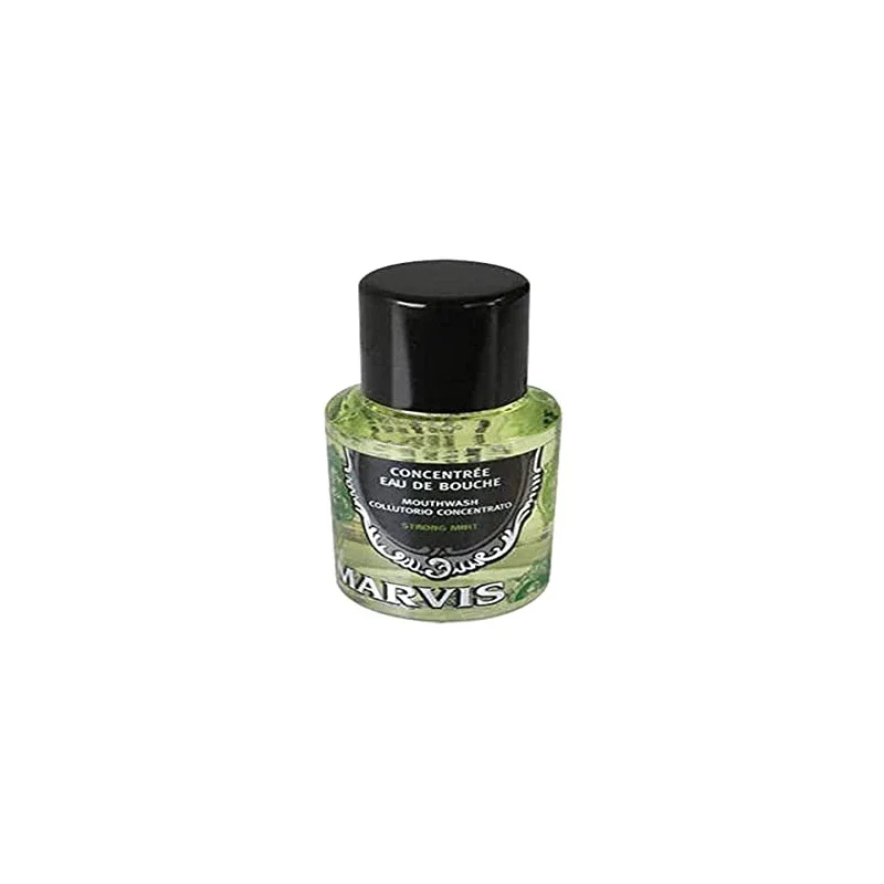 MARVIS CONCENTRATED MOUTH WASH STRONG MINT MINI TRAVEL SIZE 30ML - Image 2