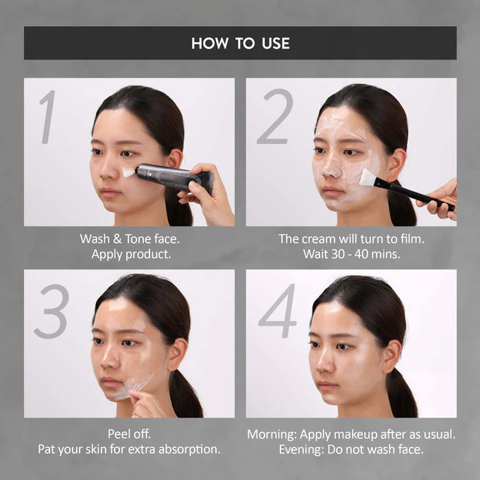 MATRIGEN SS Collagen Reverse Film Volume Peel Off Face Mask Pack, Hydrolyzed Collagen 380 Dalton Anti Aging Wrinkles Plumping Dark Circles Hypoallergenic, K-beauty Sleeping Mask - Image 3
