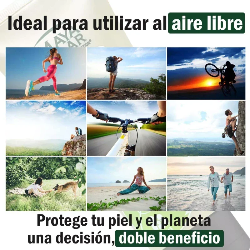 Maya Solar Protector Solar Mineral Biodegradable Maya Sola Fps50 204ml - Image 8