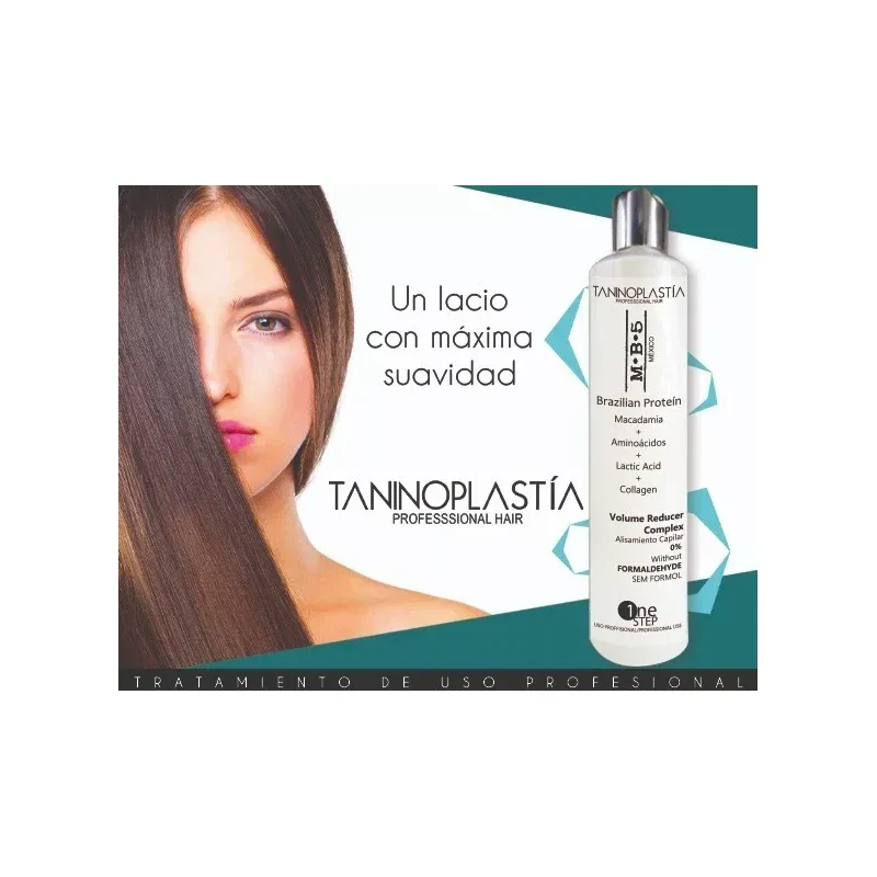 MB5 México Nanoplastia . Taninoplastia Mb5 Para Alaciado/alisado 500ml - Image 2