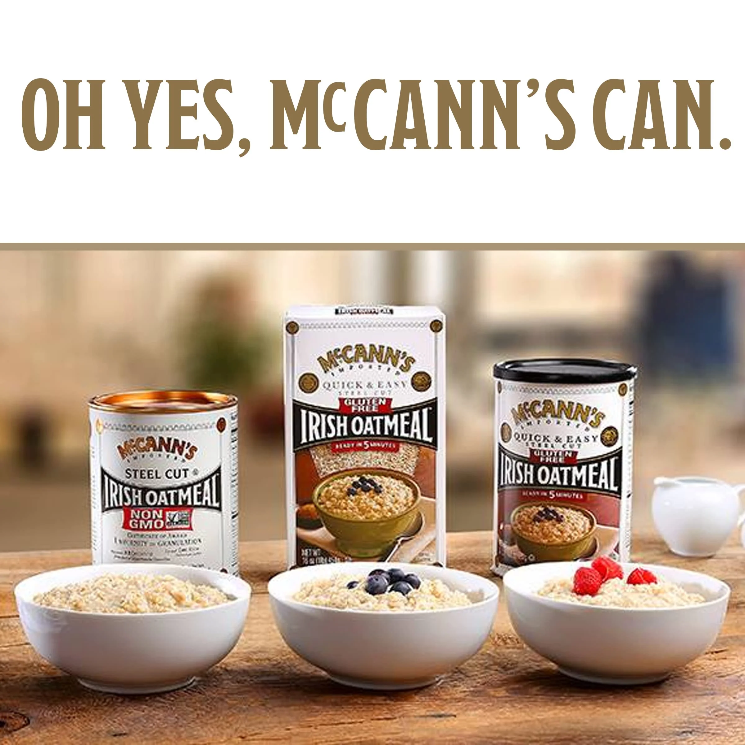 McCann's Irish Oatmeal, Quick Cooking Rolled Oats, 16 Ounce - Image 4