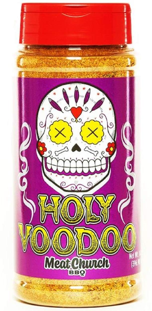 Meat Church BBQ Rub Combo: Holy Gospel (14 oz) and VooDoo (14 oz) BBQ Rub and Seasoning for Meat and Vegetables, Gluten Free, One Bottle of Each - Image 2