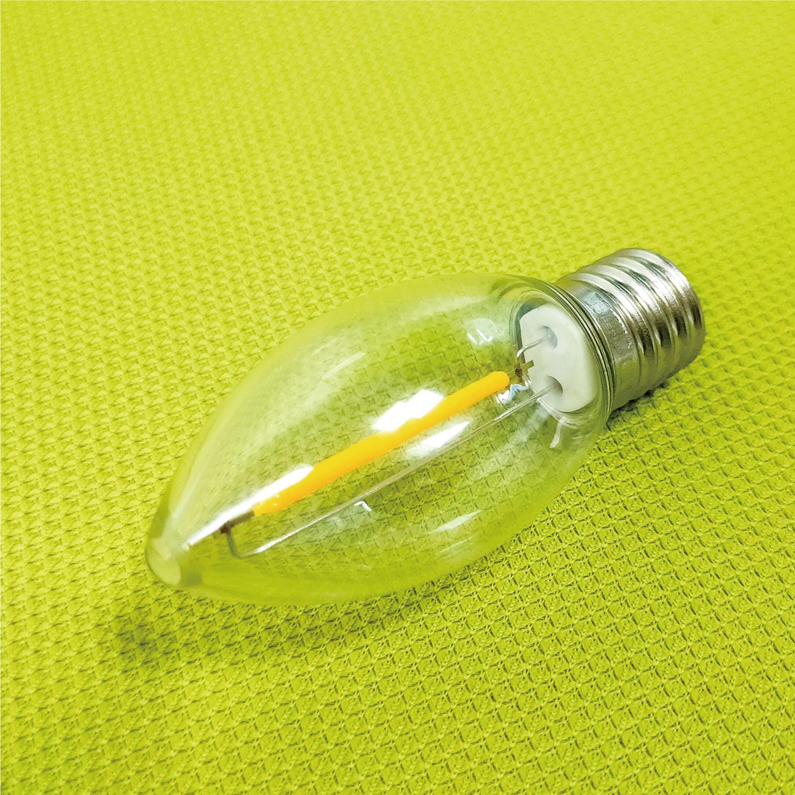Meconard C9 Led Replacement Christmas Light Bulbs, 100 Pack C9 Shatterproof Plastic Led Bulbs for Christmas Outdoor String Lights, E17 Intermediate Base, Commercial Grade Holiday Bulbs, Warm White. - Image 3