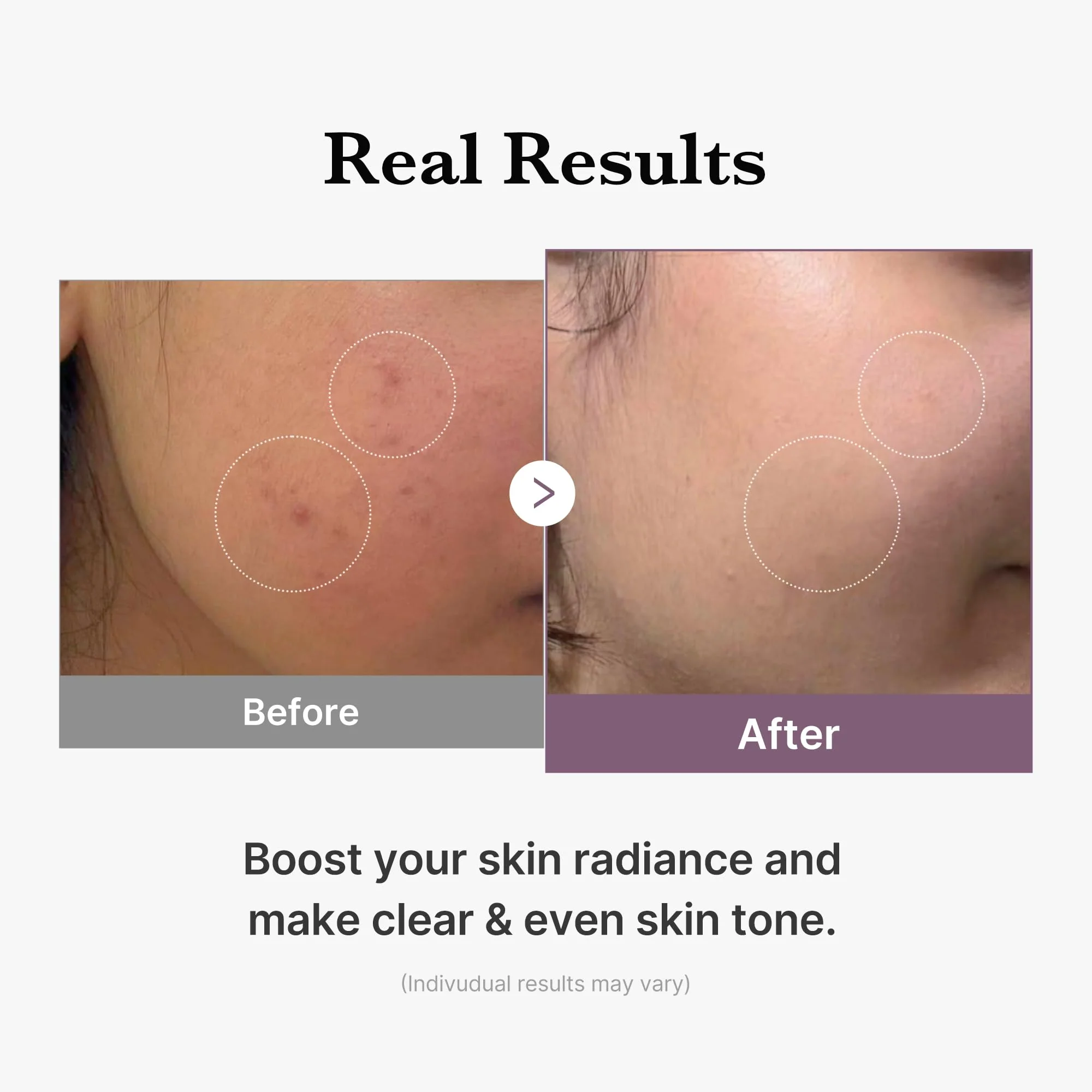 medicube Age-R Glutathione Glow Milky Toner, Low-Irritation Double Layer Toner for Glass Glow Skin with Peptide, Even Skin Tone, Radiance, Hydration, Korean Skincare - Image 4