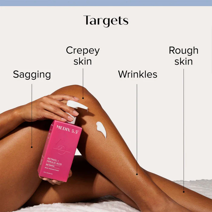 Medix 5.5 Retinol Body Cream + Vitamin C Lotion Anti Aging Wrinkles,Sagging Skin,Crepey Skin,Vitamin C Cream Brightens & Hydrates Dry Skin,Bundle(Body Butter),2 items,1.8 pounds - Image 9