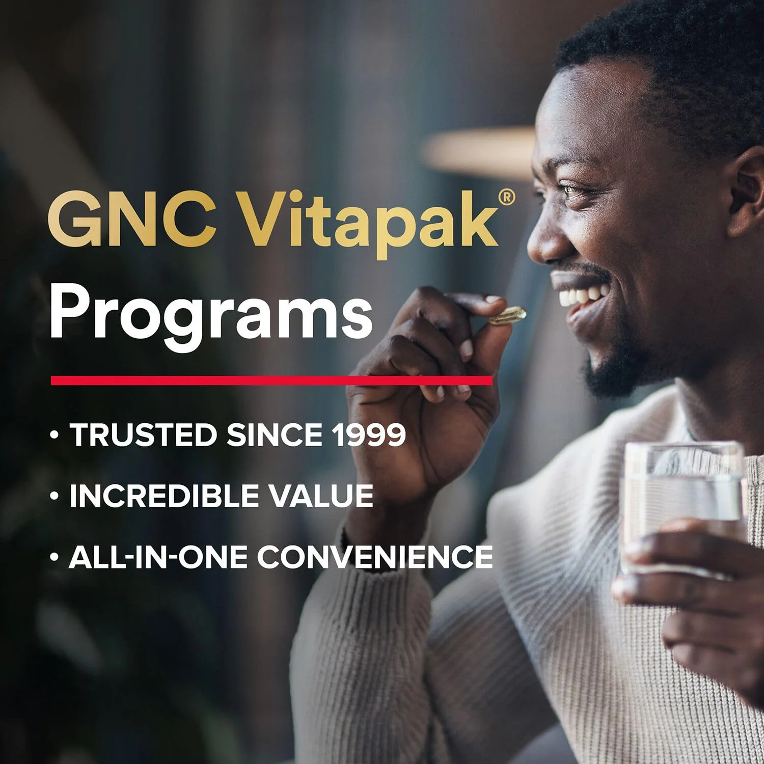 Mega Men Whole Body Ultra Premium Vitapak Program, GNC’s Best Nutrition Pack for Male Wellness, Convenient, 8 Products in 1 Packet, Memory, With Clinically Proven Ingredients, Joint Support, 30 svgs - Image 2