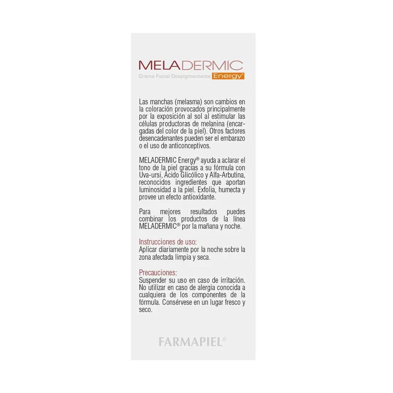 Meladermic ENERGY 50g - Image 2