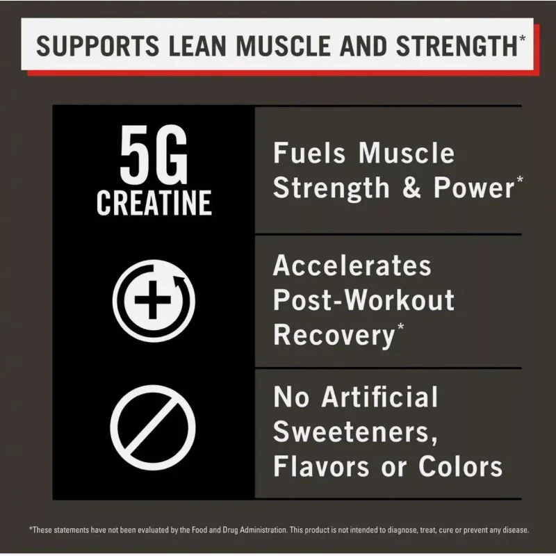 MET-Rx Met RX Creatine Monohydrate Powder Supplement Unflavored 800 Gram 160 Servings - Image 2