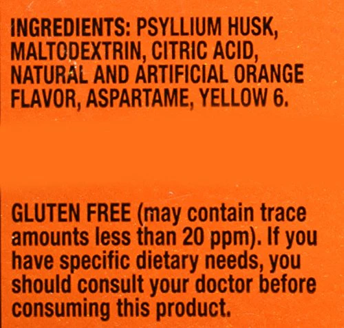 Metamucil Fiber Singles Smooth Texture Sugar Free Orange - 30 Packets - Image 2