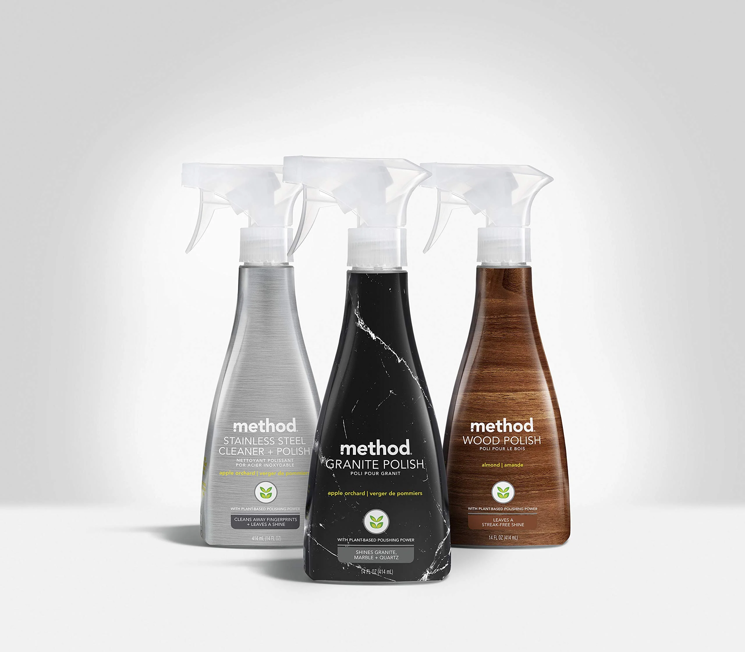 Method Wood Polish, Almond, For Wood Surfaces, Furniture and Cabinets, 14 Ounces (Pack of 6) - Image 2