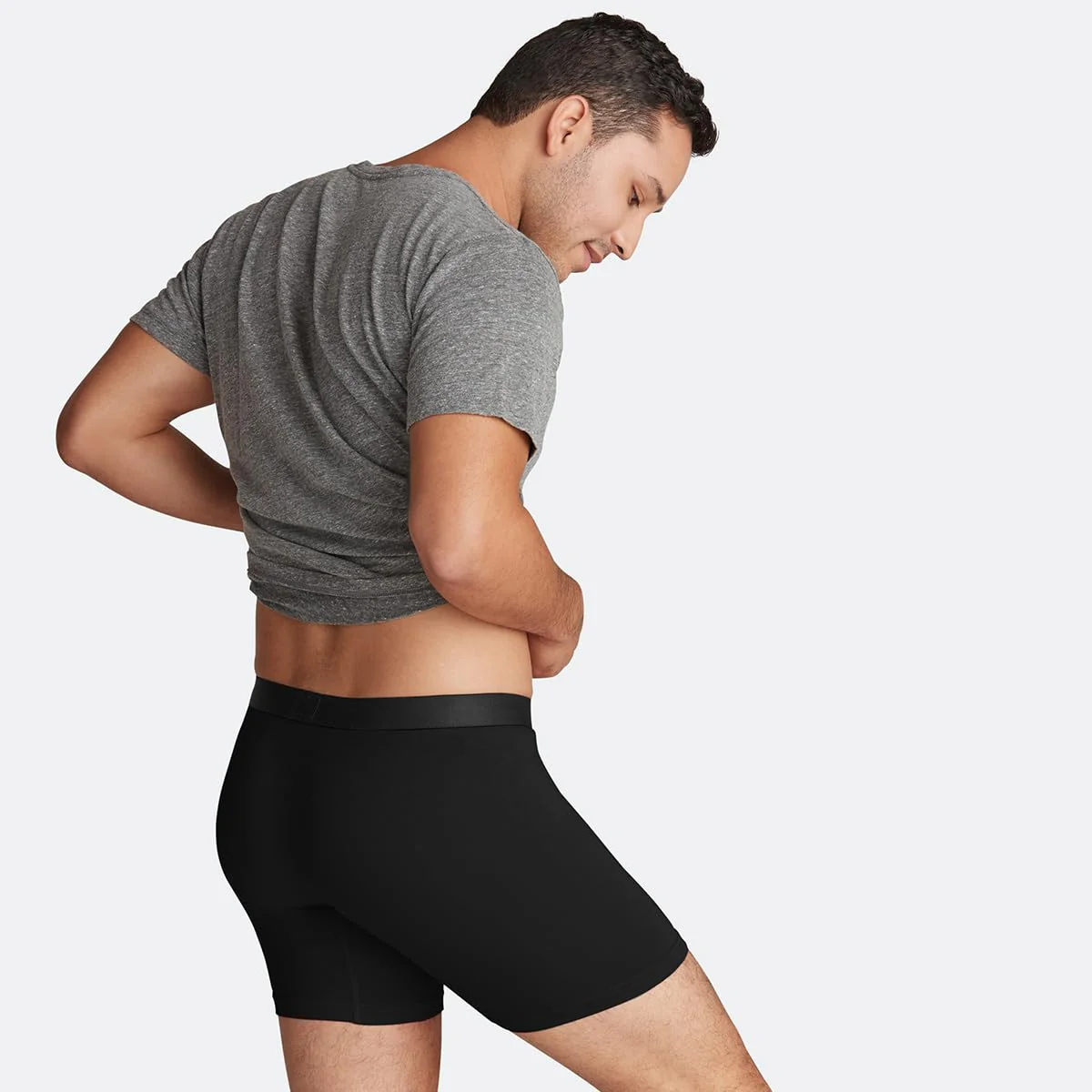 MeUndies – Men’s Ultra Soft Micro Modal Moisture Wicking Boxer Brief – Men’s Underwear – 3 Pack (US, Alpha, Medium, Regular, Regular, Black) - Image 2