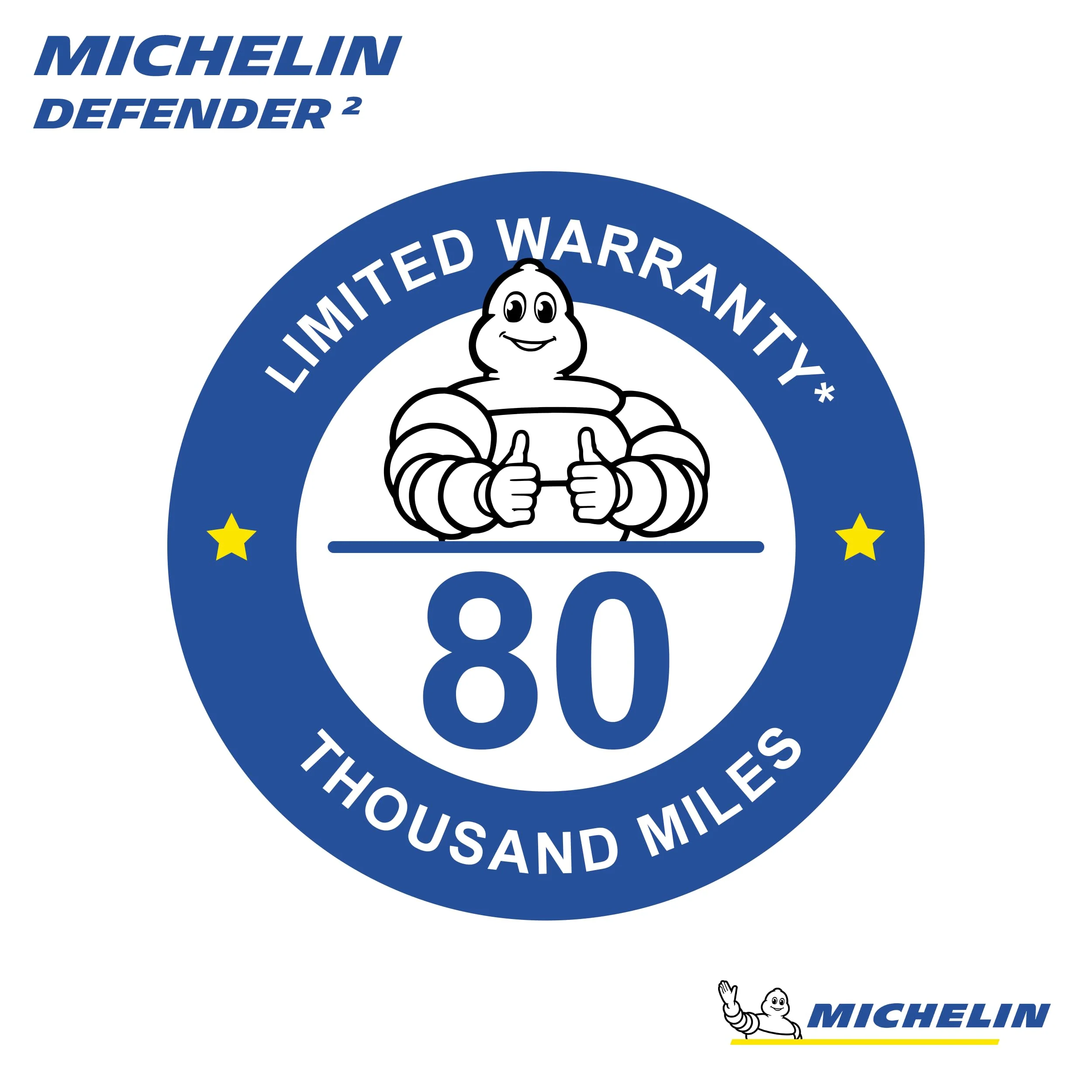 MICHELIN Defender2 All-Season Tire for Cars, Minivans, SUVs and Crossovers - 235/50R18/XL 101V - Image 2