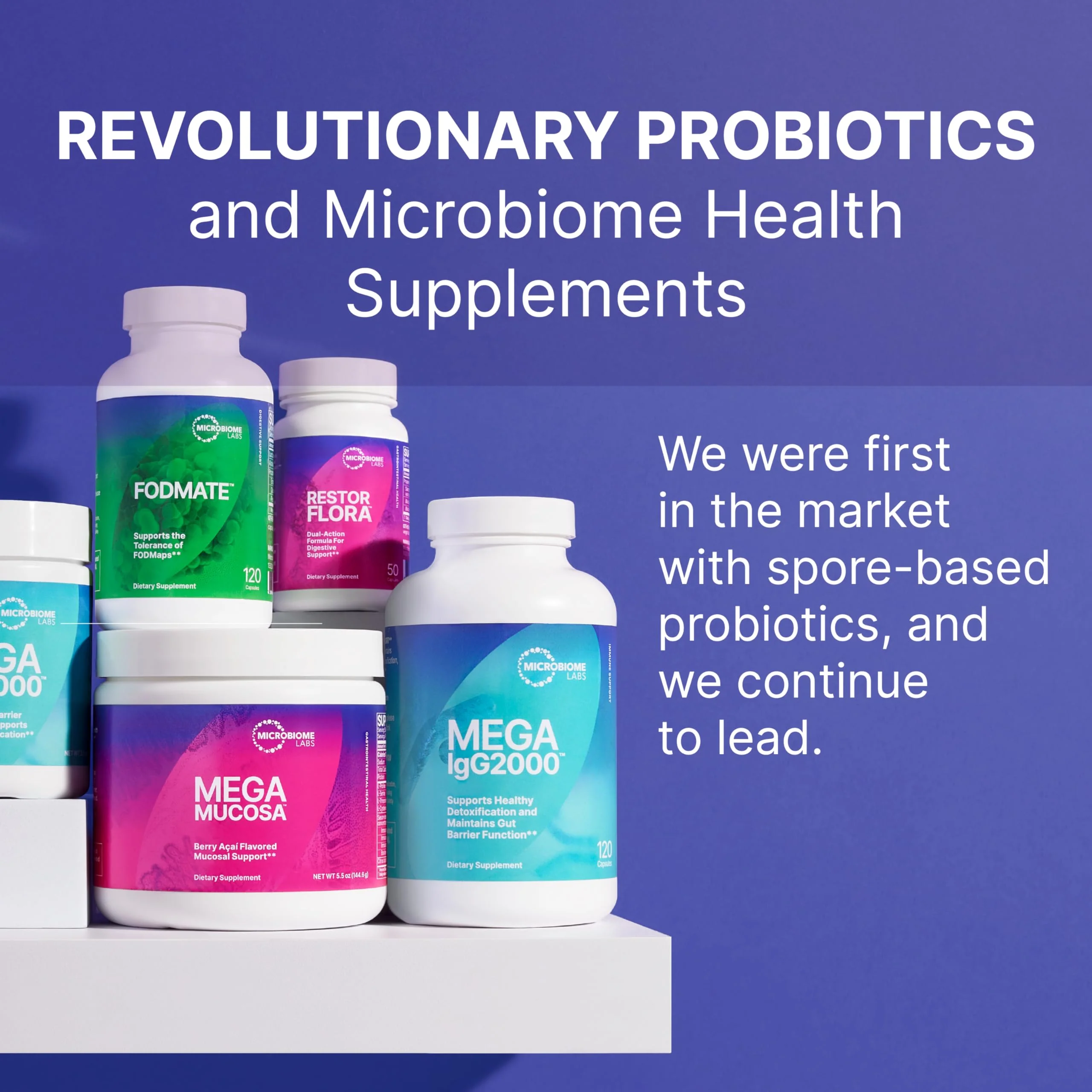 Microbiome Labs MegaSporeBiotic Probiotics for Women & Men - Spore Based Probiotics for Digestive Health - Shelf Stable & Travel-Friendly (60 Capsules) - Image 4