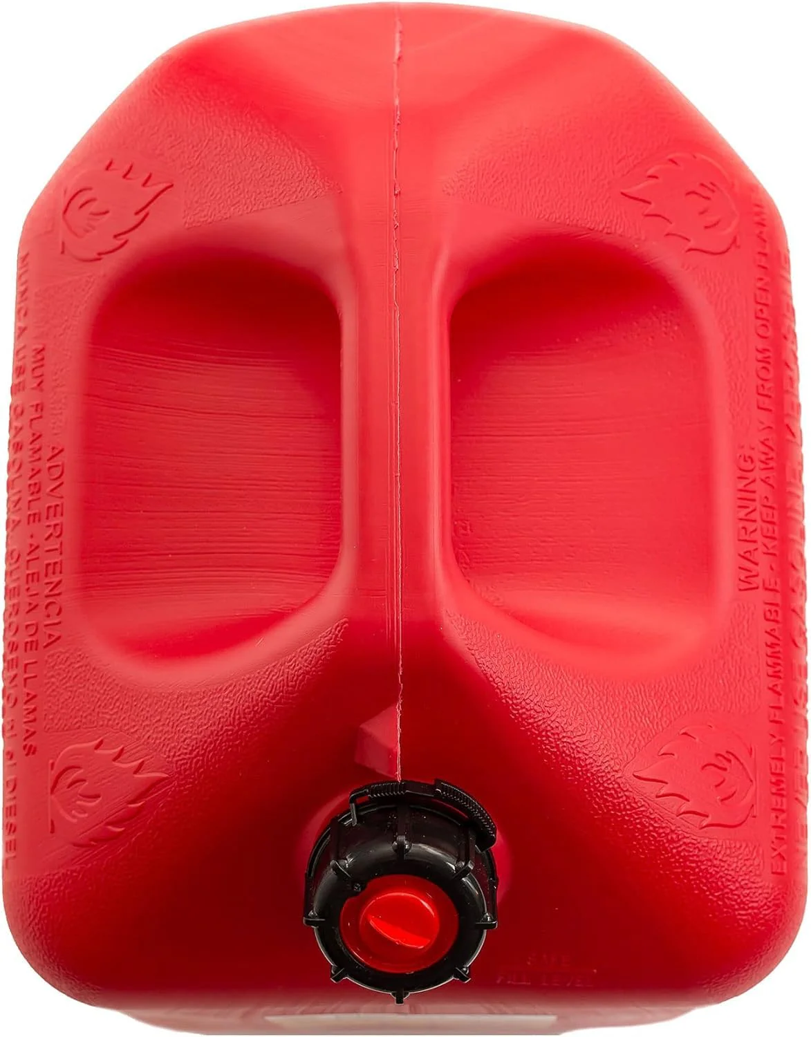 Midwest Can Company 5610 5 Gallon Gas Can Fuel Container Jugs w/Spout (2 Pack) - Image 4