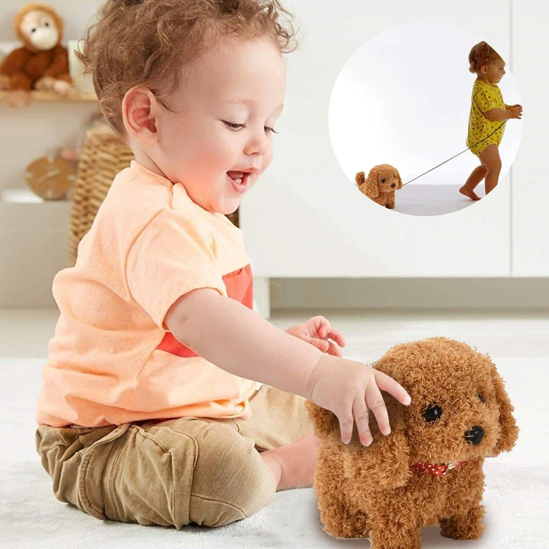 Milow-My Realistic Robot Puppy,Interactive Robot Puppy,Plush Robotic Puppy Ultra Realistic Robot Puppy Robot Puppy That Acts like a Real Puppy Can Walk Bark Shake Head and Tail - Image 5