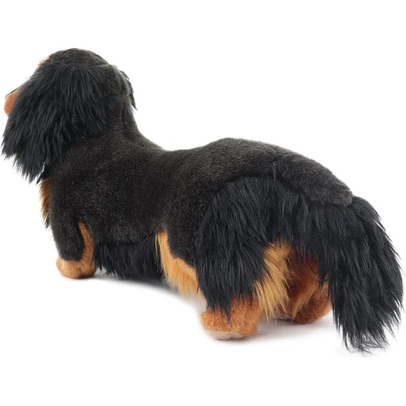 Mini - Dachshund Longhair - Premium Dog Stuffed Animal - Lifelike & Realistic - Specification: Default - Image 2