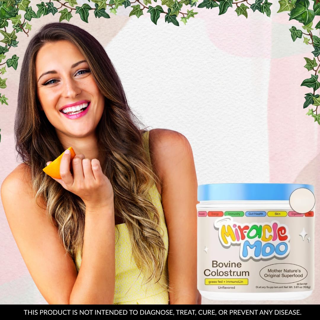 Mir~acle Moo Bo.Vine Col.ostr.um | Immune Support | Unflavored - (Pack 1) - Image 5