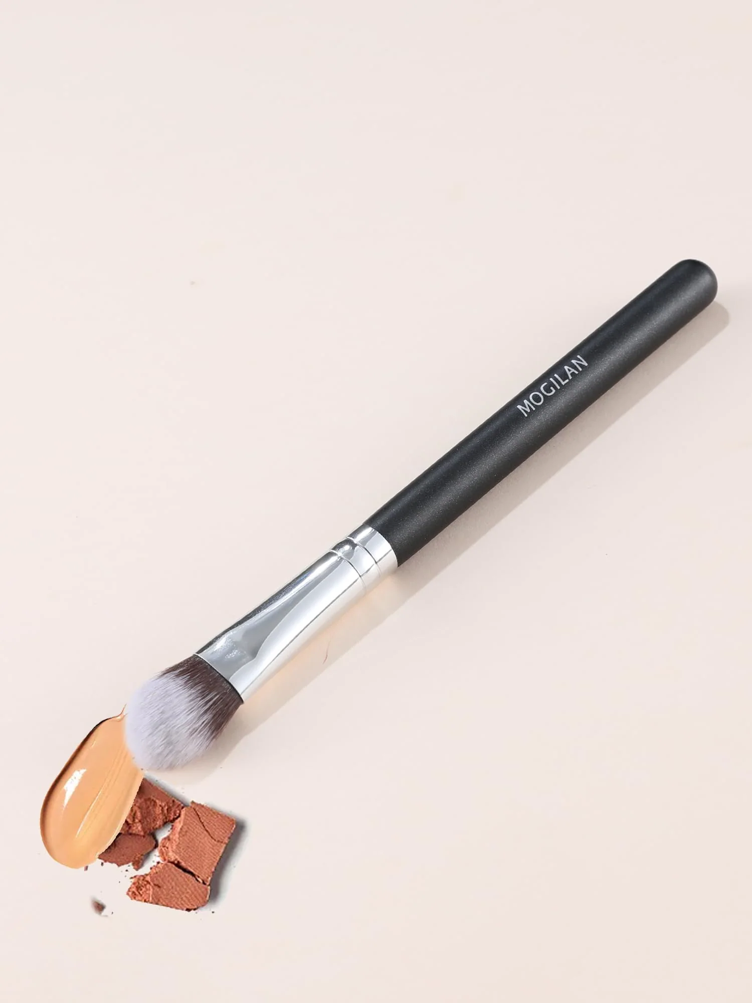 MOGILAN Concealer Brush Under Eye Kitten Paw Makeup Brush Soft Synthetic Bristles for Liquid Cream Powder Eye Concealer Eyeshadow Blending,Covers Blemishes,Imperfections & Dark Circles Face Brush 273 - Image 5