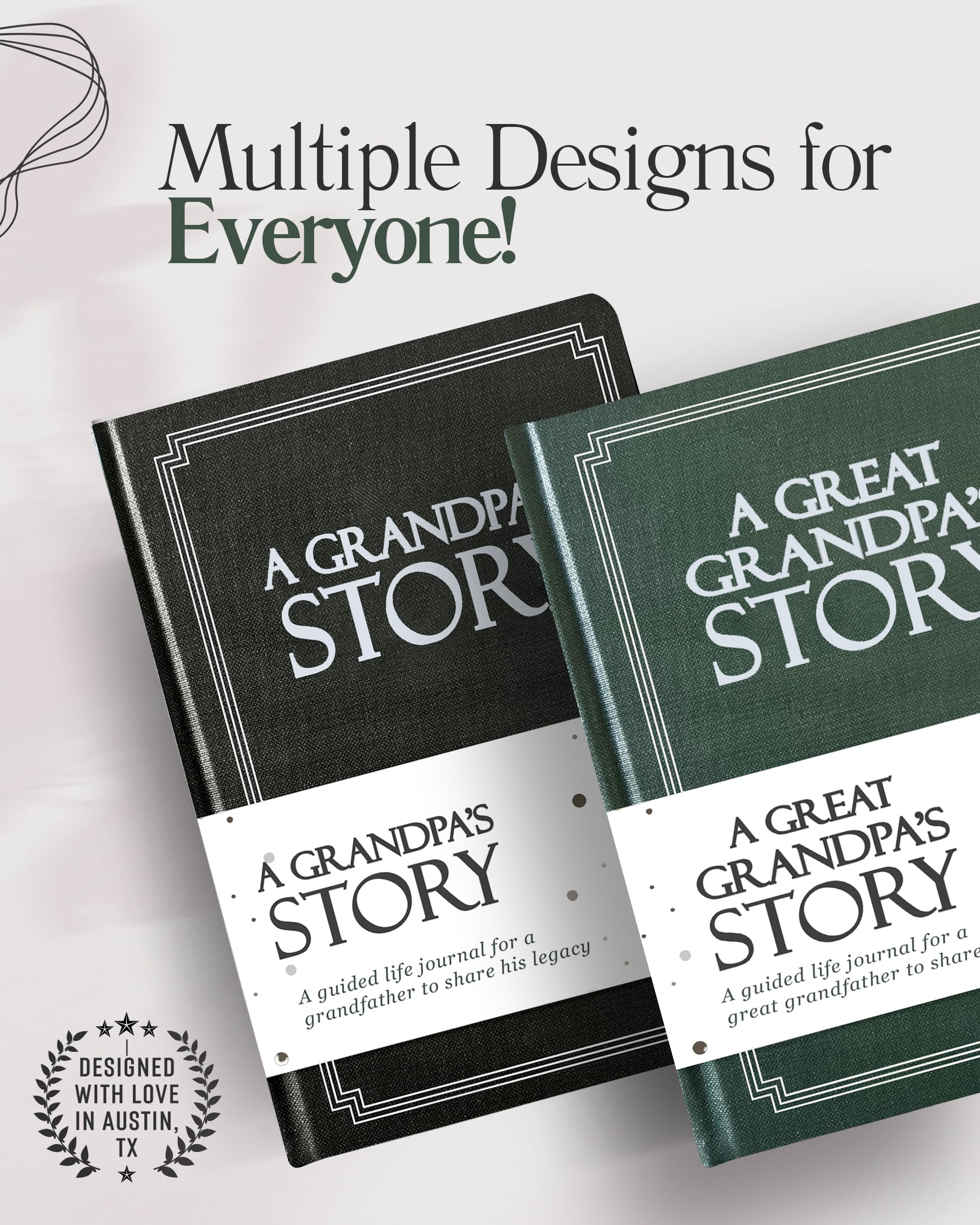 Mom's Life Story Journal (Hardcover): A Meaningful Keepsake for Mom to Share Her Journey and Memories, Book Includes 250+ Prompt Questions, Sentimental Gifts for Mother's Day, Birthday & Christmas - Image 3