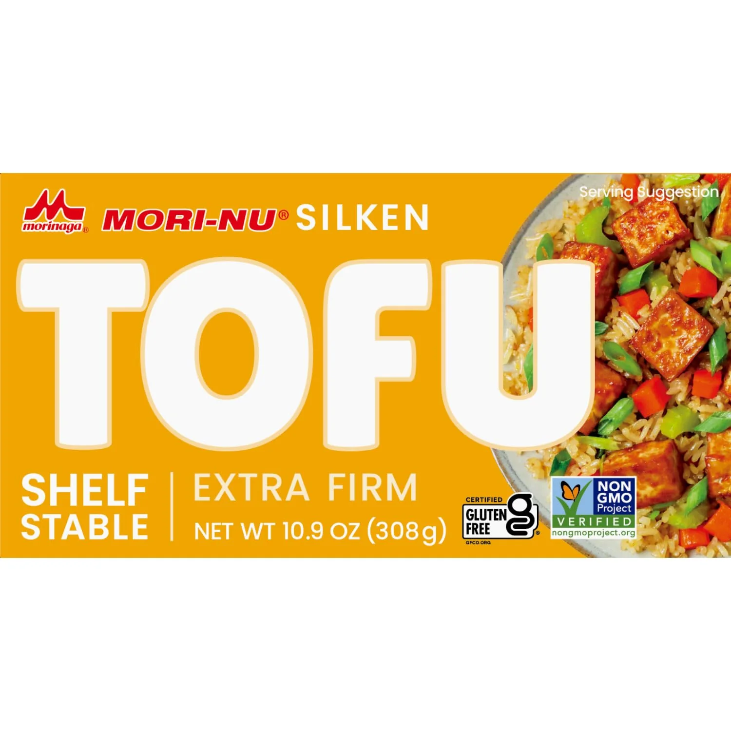 Mori-Nu Silken Tofu Extra Firm | Velvety Smooth and Creamy | Low Fat, Gluten-Free, Dairy-Free, Vegan, Made with Non-GMO soybeans, KSA Kosher Parve | Shelf-Stable | Plant protein | 12.3 oz x 3 Packs - Image 2