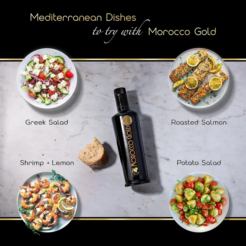 Morocco Gold Single Estate Extra Virgin Olive Oil, Unfiltered, Unblended, High in Polyphenols, Pure & Natural, 500ml - Image 4