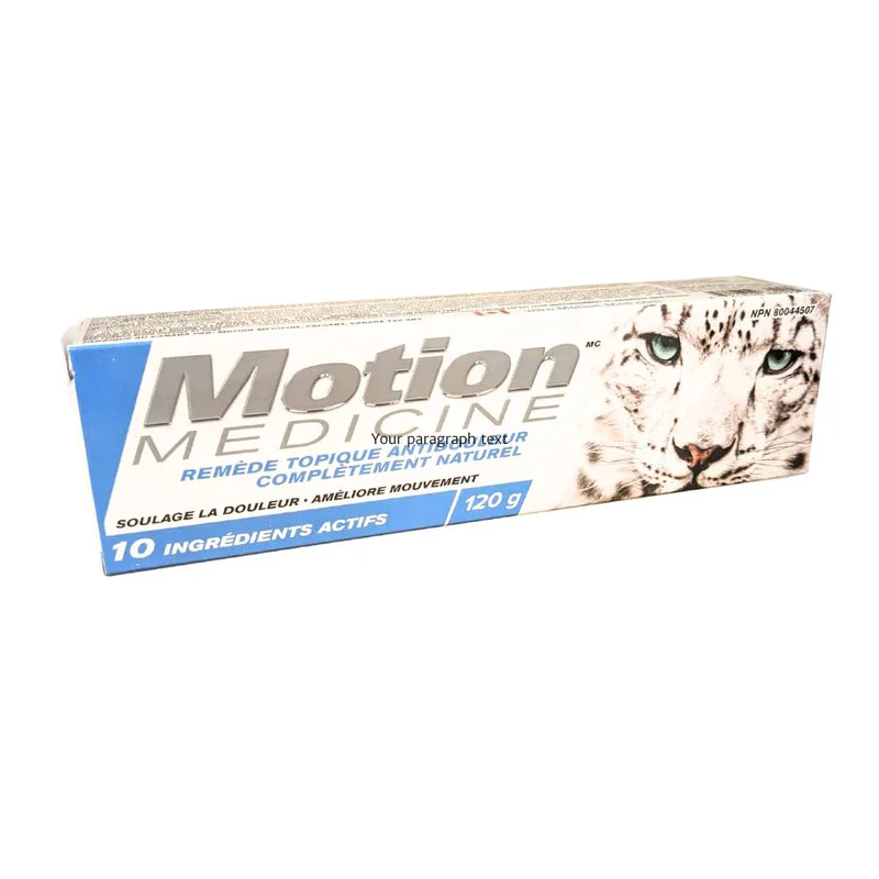 Motion Medicine Topical Remedy 4 oz tube - Image 2