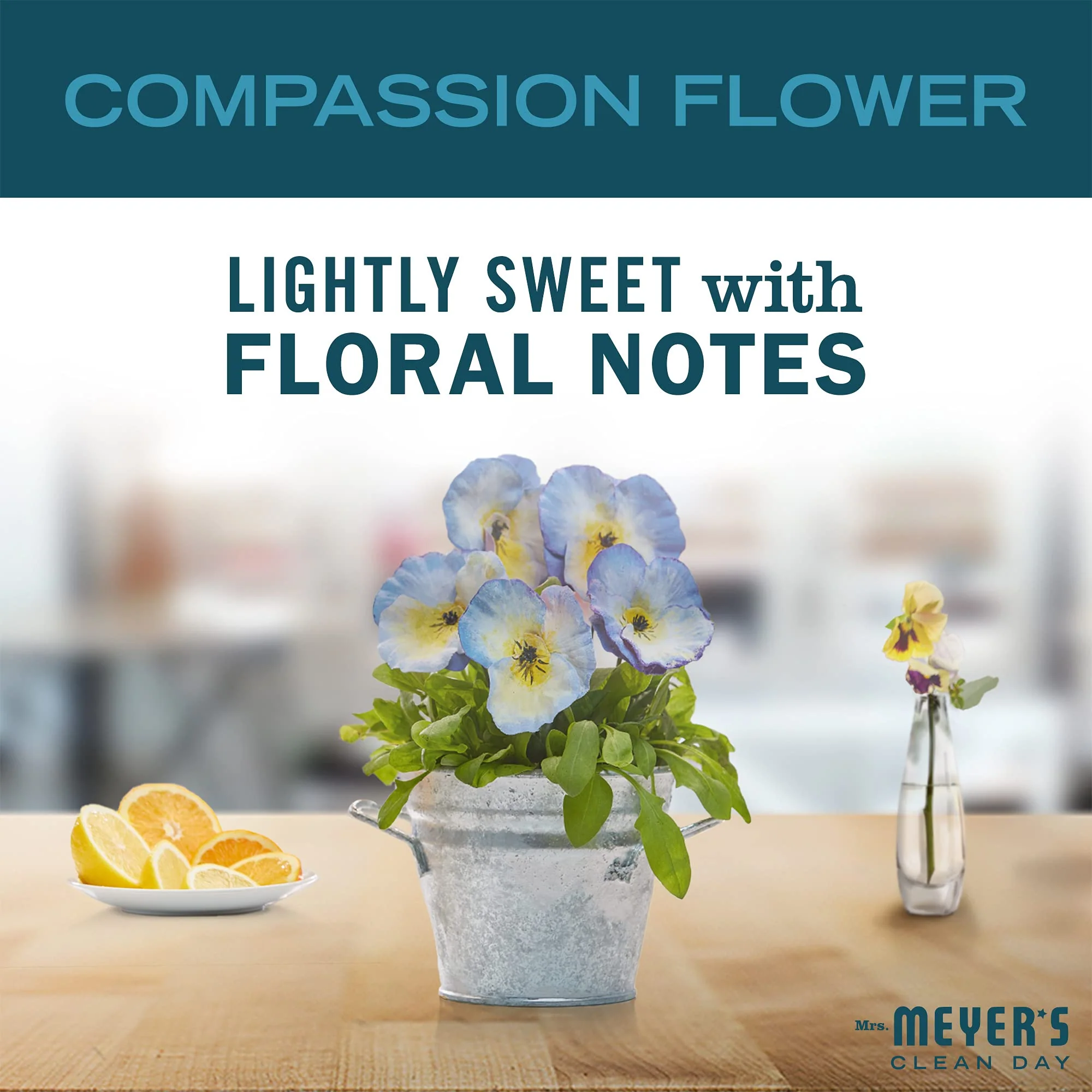 MRS. MEYER'S CLEAN DAY Dryer Sheets, Fabric Softener, Reduces Static, Infused with Essential Oils, Compassion Flower, 80 Count - Image 7