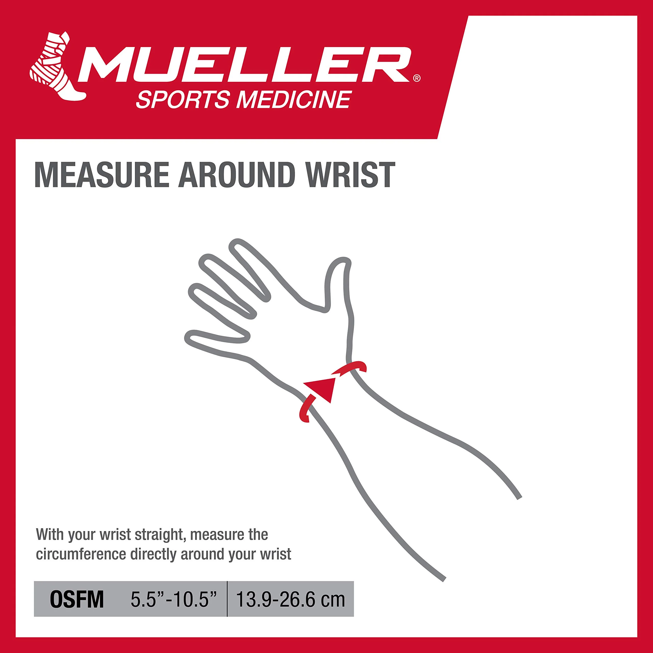 MUELLER Sports Medicine Adjust-to-Fit Thumb Brace, Spica Splint, Thumb Pain Relief Stabilizer for Men and Women, Ideal for De Quervain's Tenosynovitis, Arthritis, Sprains, Fits Right or Left, Gray, One Size - Image 4