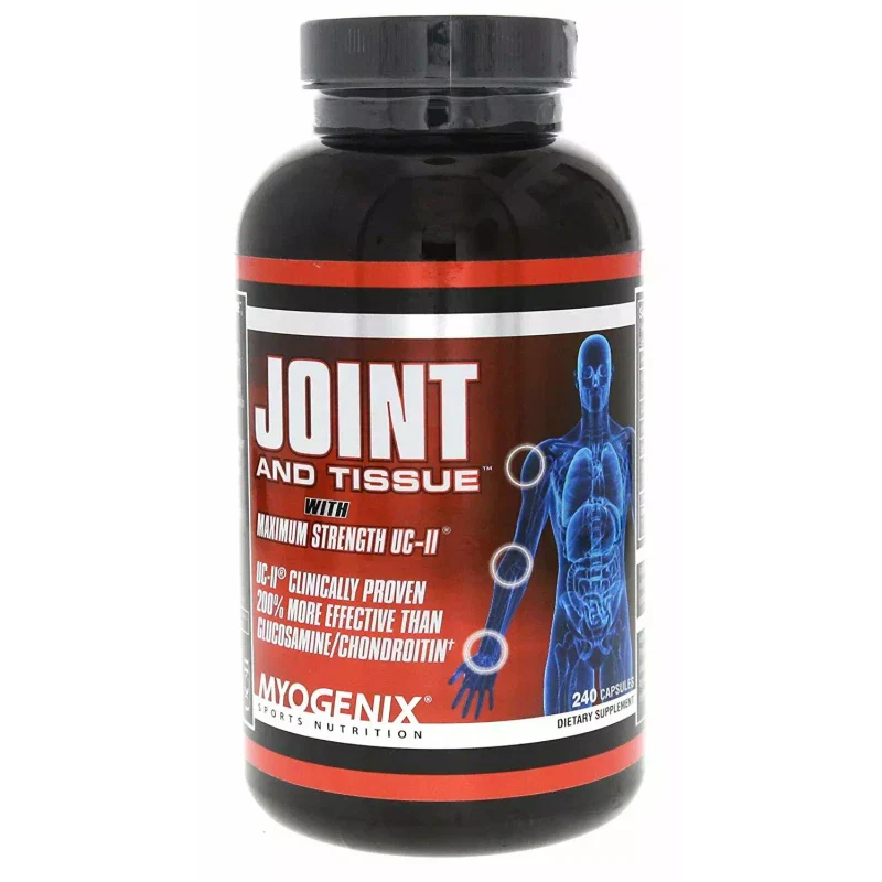 Myogenix Joint and Tissue with UC-II Max Strength Joint Formula 240 Capsules New - Image 4