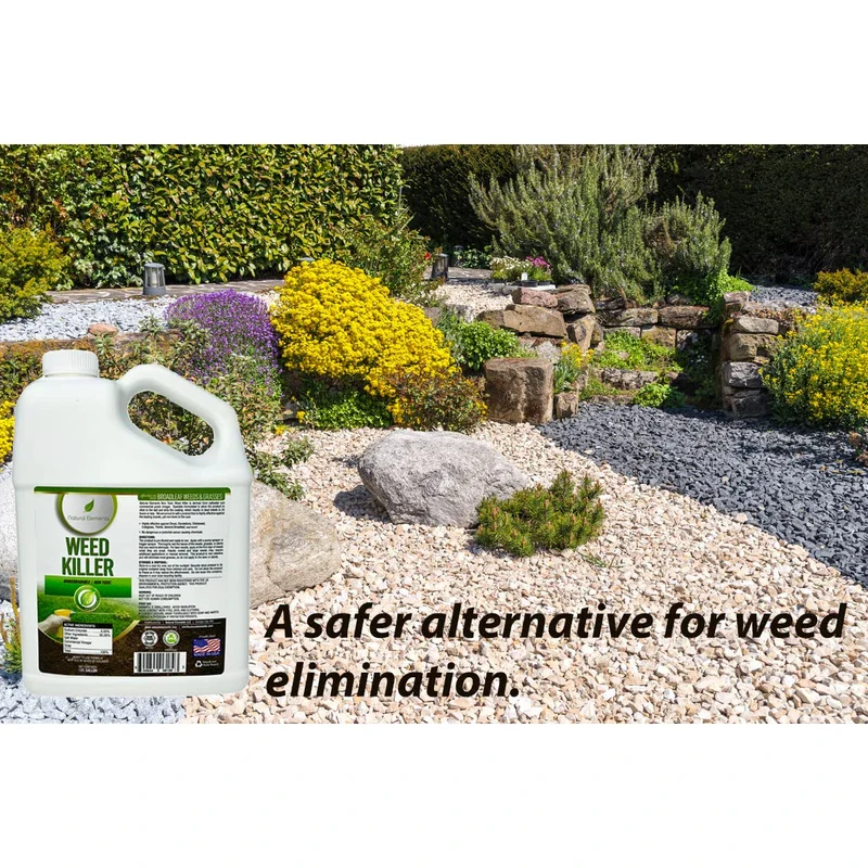 Natural Elements Natural Elements Weed Killer | Pet Safe, Safe Around Children | Natural Herbicide (1 Gallon) - Image 2