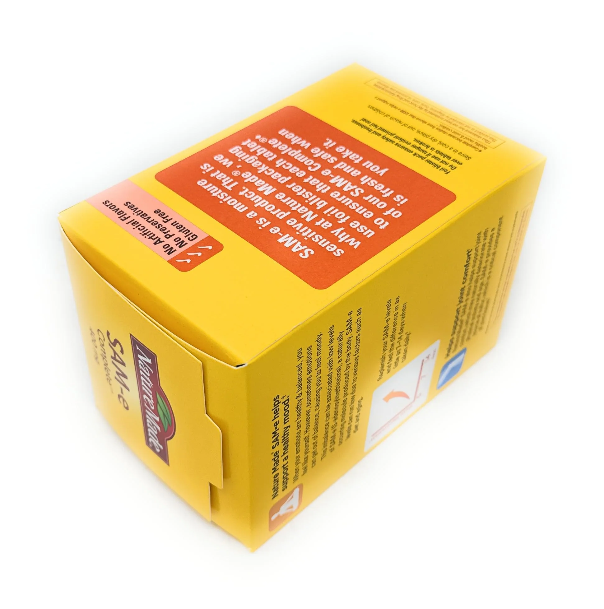 Nature Made SAM-e Complete 400 mg. Tablet (Helps Support Healthy Mood & Joint Comfort) 60 Count - Image 4